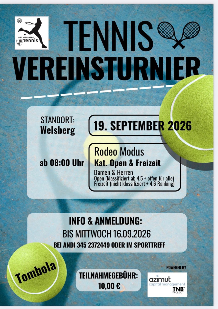 Vereinsturnier 2026
