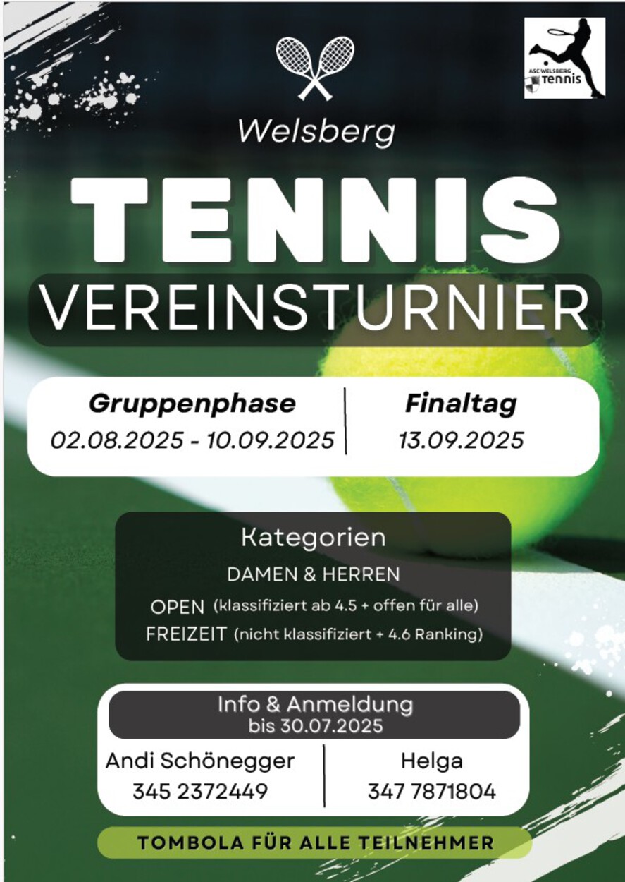 Vereinsturnier 2025